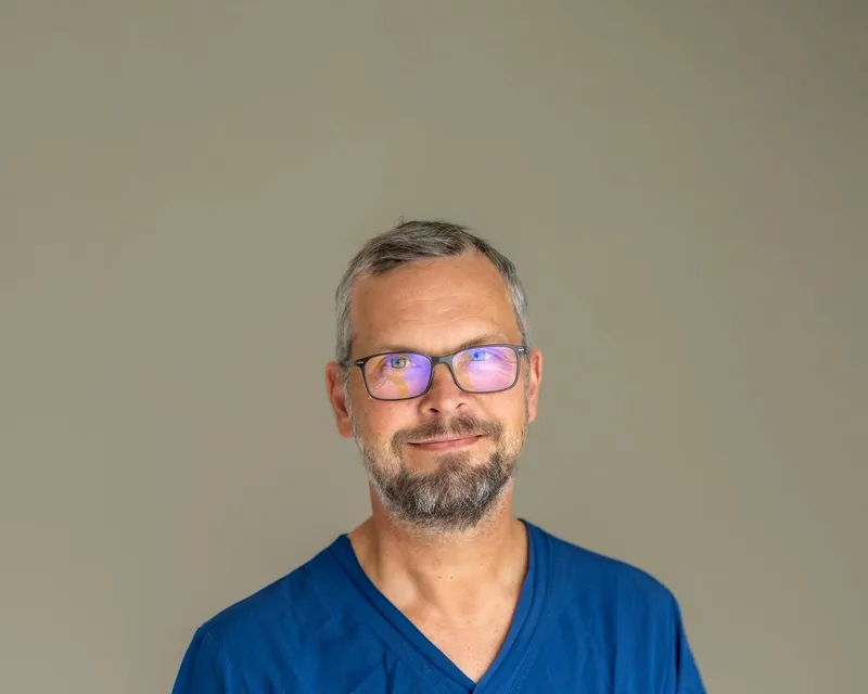 Tannlege Morten Gerhardsen ved Tannkontoret